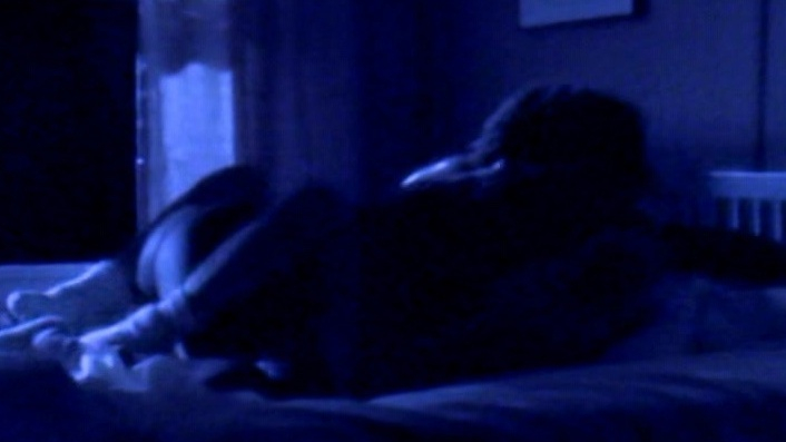Harold Perrineau Nude as Augustus Hill. Butt, Shirtless, blue light, dark. 1388