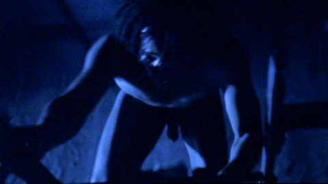Nudes of Augustus Hill from Oz. Butt, Penis, Shirtless, balls, blue light. 1392