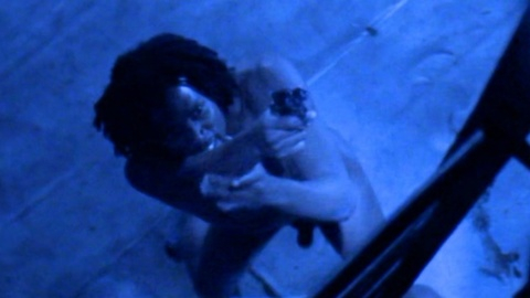 Harold Perrineau Naked as Augustus Hill. Penis, Shirtless, Balls, blue light, cops. 1395