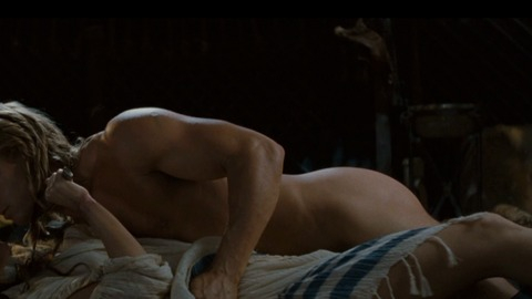 Brad Pitt in Troy (2004) Butt Shirtless Straight 7498