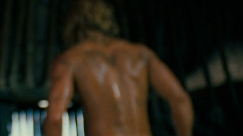 Brad Pitt in Troy (2004) Butt Shirtless Straight 7495