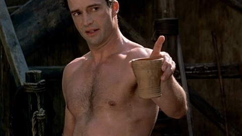 Sexiest Scenes of Mark Antony from Rome. Shirtless. 1733