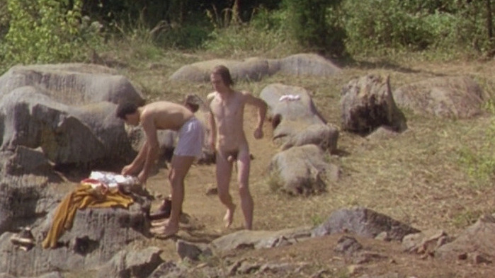 Sam Rockwell Nude in Box of Moonlight. Balls, Penis, Shirtless. 79828