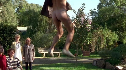 David as an adult from Shine Naked. Butt, in public, jumping. 84851