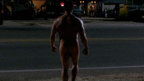 Arnold Schwarzenegger in Terminator 3: Rise of the Machines (2003) Shirtless Butt Sexy 8890