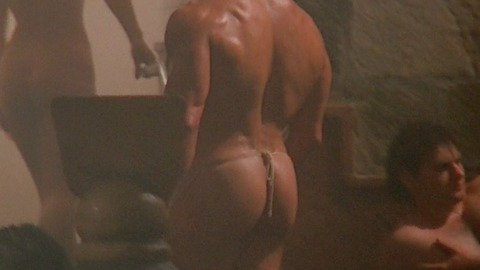 Arnold Schwarzenegger in Red Heat (1988) Butt Shirtless 10445