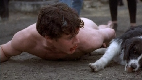 Tom Everett Scott Naked in An American Werewolf in Paris. Butt, Shirtless. 8155