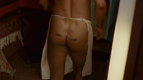Stellan Skarsgård in Mamma Mia! (2008) Sexy Shirtless Butt 16136