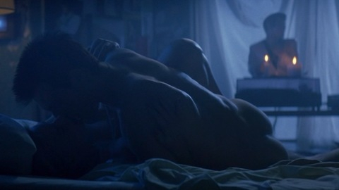 Christian Slater Naked as Clarence Worley. Butt, Straight, bedroom, candles. 62859
