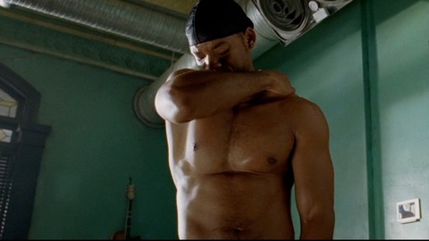 Sexiest Will Smith Scene in I, Robot. Shirtless. 7099