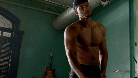 Will Smith in I, Robot (2004) Shirtless 7097
