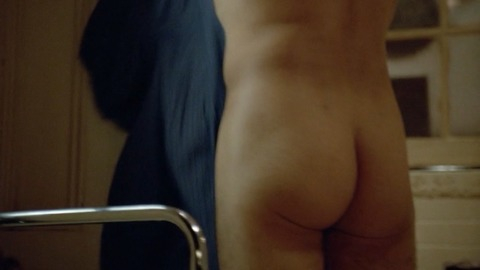 Det. Bobby Simone from NYPD Blue Naked. Butt, TV, bathrobe. 88931