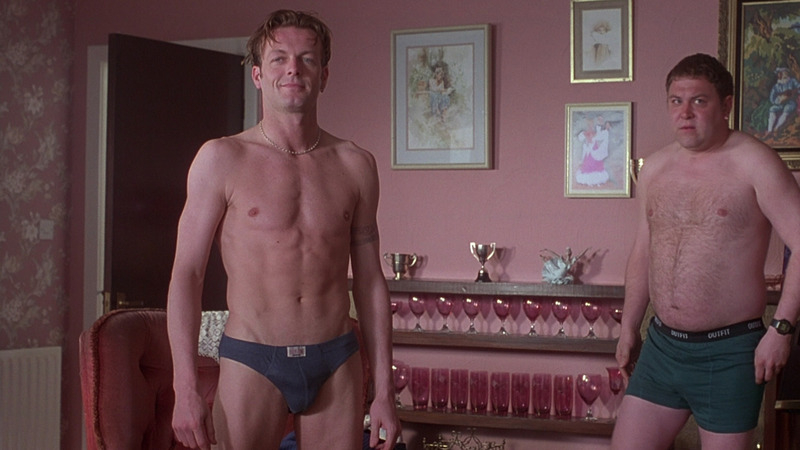 Sexiest Hugo Speer Scene in The Full Monty. Bulge, Sexy, Shirtless, Underwear. 25813