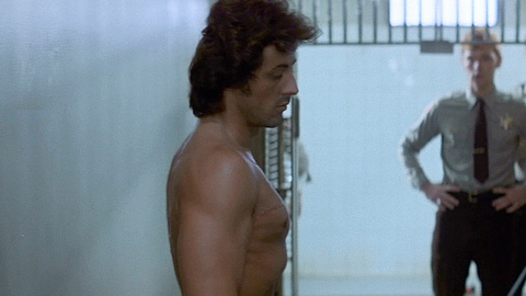 First Blood's Sexiest Scenes with Sylvester Stallone. Shirtless. 114