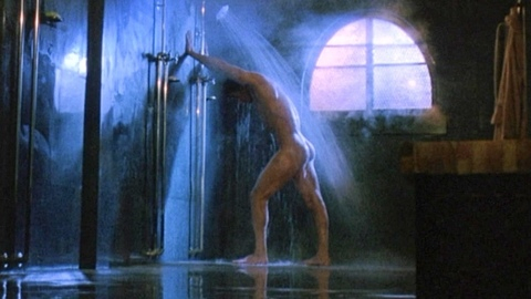 Nudes of Robert 'Rocky' Balboa from Rocky V. Body Double, Butt, Shirtless, nude, shower. 1482