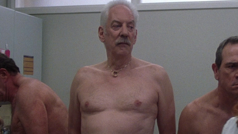 Sexiest Donald Sutherland Scene in Space Cowboys. Sexy, Shirtless. 23035