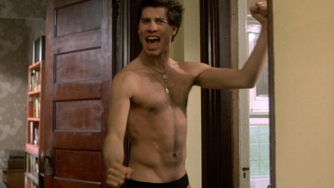 John Travolta in Saturday Night Fever (1977) Bulge Shirtless Underwear 9332
