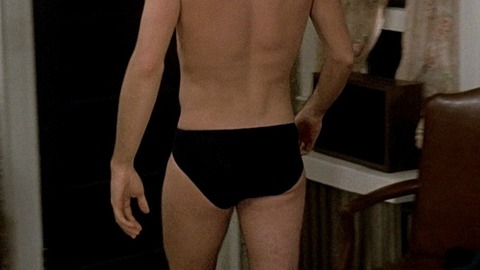 Sexiest John Travolta Scene in Saturday Night Fever. Bulge, Shirtless, Underwear. 9325