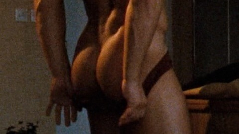 Jean-Claude Van Damme Naked as Frank Dux. Butt. 8289