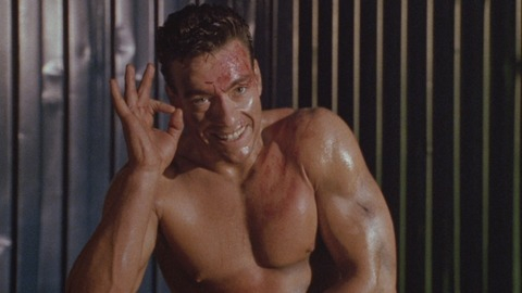 Jean-Claude Van Damme in Double Impact (1991) Shirtless Sexy 7545
