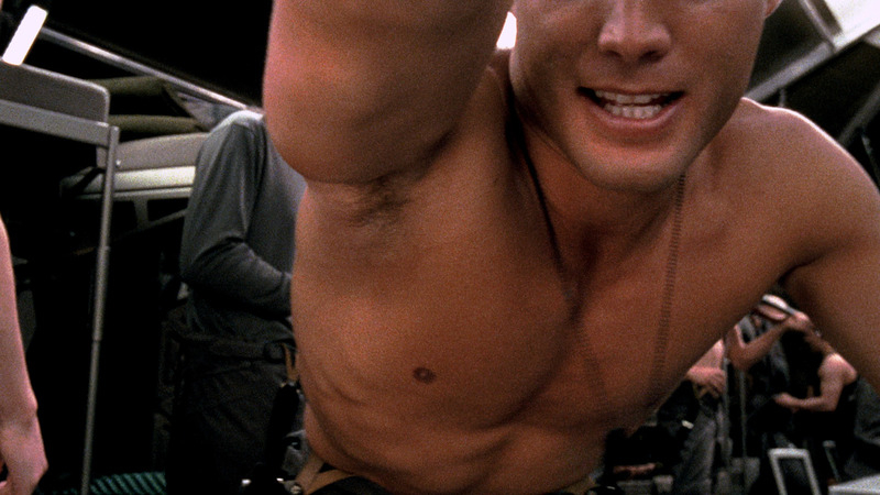 Sexiest Scenes of Johnny Rico (voice) from Starship Troopers. Shirtless. 74201