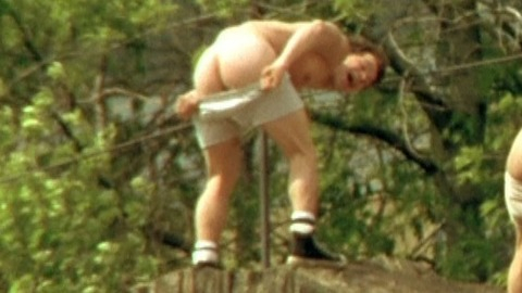 Mark Wahlberg in The Basketball Diaries (1995) Butt Underwear 7233