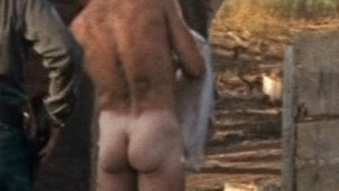 Ralph Waite in Cool Hand Luke (1967) Shirtless Butt 8483