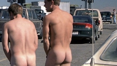Paul Walker in Joy Ride (2001) Butt Shirtless 11691