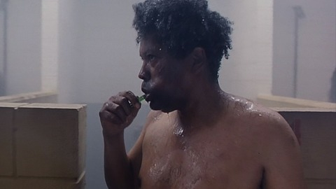 Clarence Williams III in Against the Wall (1994) Shirtless 6296