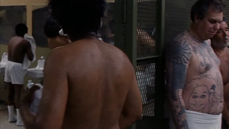 Sexiest Clarence Williams III Scene in Against the Wall. Shirtless. 6301
