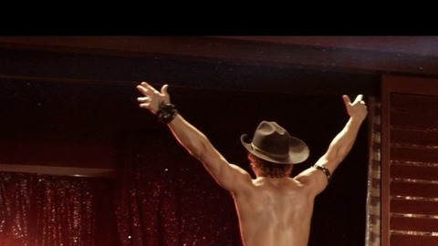 Matthew McConaughey in Magic Mike (2012) Thong Shirtless 3911