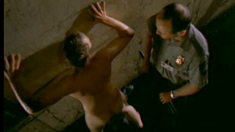 Nudes of Newby from The Escape. Butt, against wall, guard. 98754