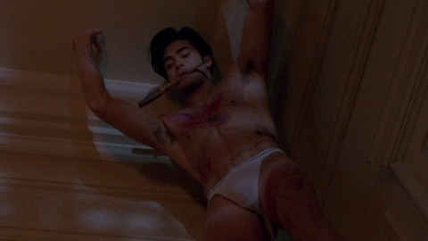 Mark Dacascos in Crying Freeman (1995) Bulge Shirtless Underwear 82878