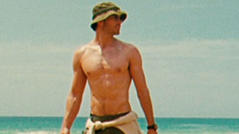 Sexiest Timothy Olyphant Scene in A Perfect Getaway. Shirtless. 193