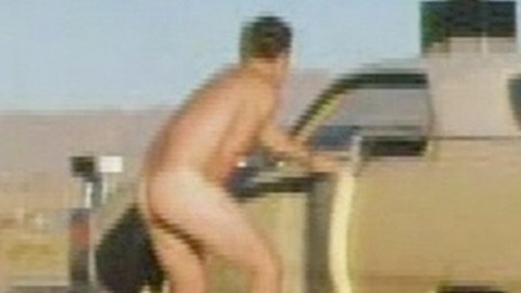 Steve Zahn in Joy Ride (2001) Butt Shirtless 11704