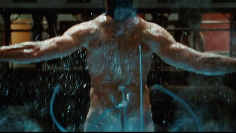 Hugh Jackman Nude in X-Men Origins: Wolverine. Shirtless, Butt. 9604