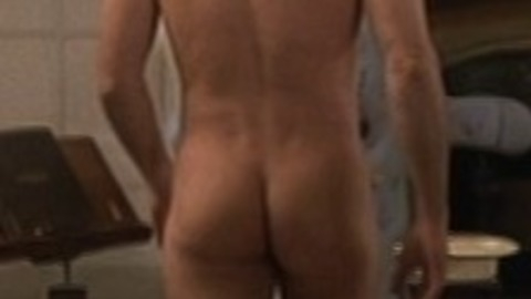 Dermot Mulroney Nude as Edgar. Shirtless, Butt. 12650