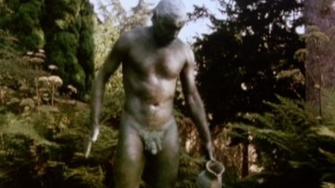Michael Feast Nude as The Statue. Penis, Sexy, Shirtless. 46340