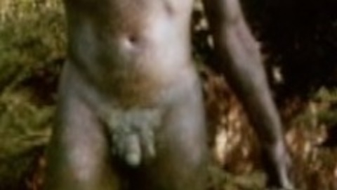 Michael Feast Naked as The Statue. Penis, Sexy, Shirtless. 46341
