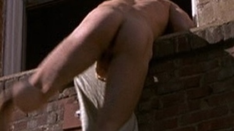 Nudes of Mike Hanson from Buying the Cow. Butt, Balls, backsack, climbing. 1818