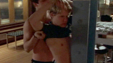 Nudes of Justin Taylor from Queer As Folk. Butt, Gay, Sexy, Shirtless, kitchen, twink. 110520