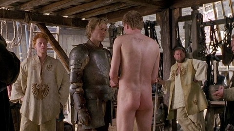 Paul Bettany Naked as Geoffrey Chaucer. Butt. 76947