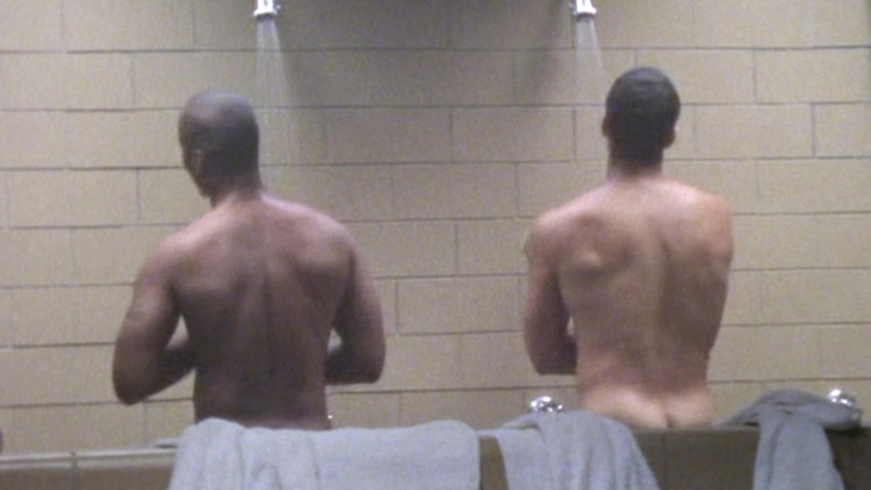 Roger Smith Guenveur Naked as Huseni Mershah. Butt, Shirtless, butt crack, buttcrack. 181533