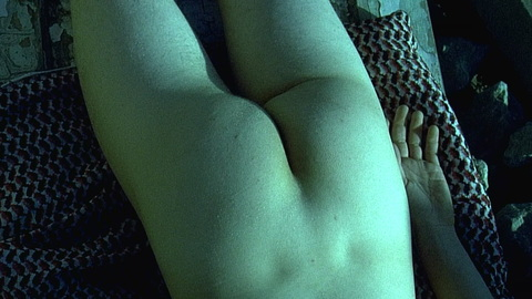 Hedwig from Hedwig and the Angry Inch Naked. Butt, close up, concrete. 153275