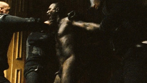 Tom Hardy in Bronson (2008) Shirtless Penis Balls 2080