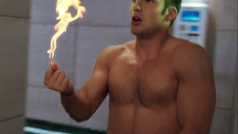 Chris Evans in Fantastic Four (2005) Shirtless 3430