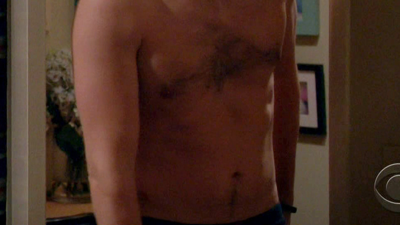 Hottest Ashton Kutcher Scene in Two and a Half Men. Shirtless, Underwear. 31052