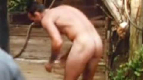 Nudes of Lee Todd from Red Dirt. Butt, barefoot, outdoors. 135942