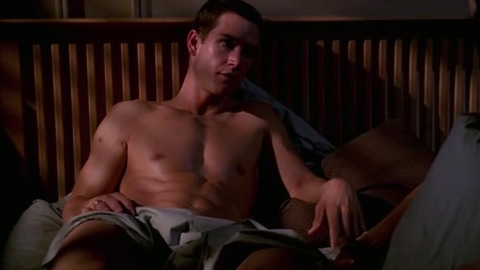 Mark-Paul Gosselaar in NYPD Blue (1993-2003) Shirtless Athletic Bedroom 18727
