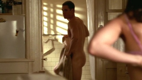 Mark-Paul Gosselaar in NYPD Blue (1993-2003) Shirtless Butt Sexy Bathroom Butt 18718